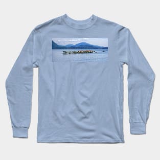 Isola dei Pescatori, Lake Maggiore - Panorama Long Sleeve T-Shirt